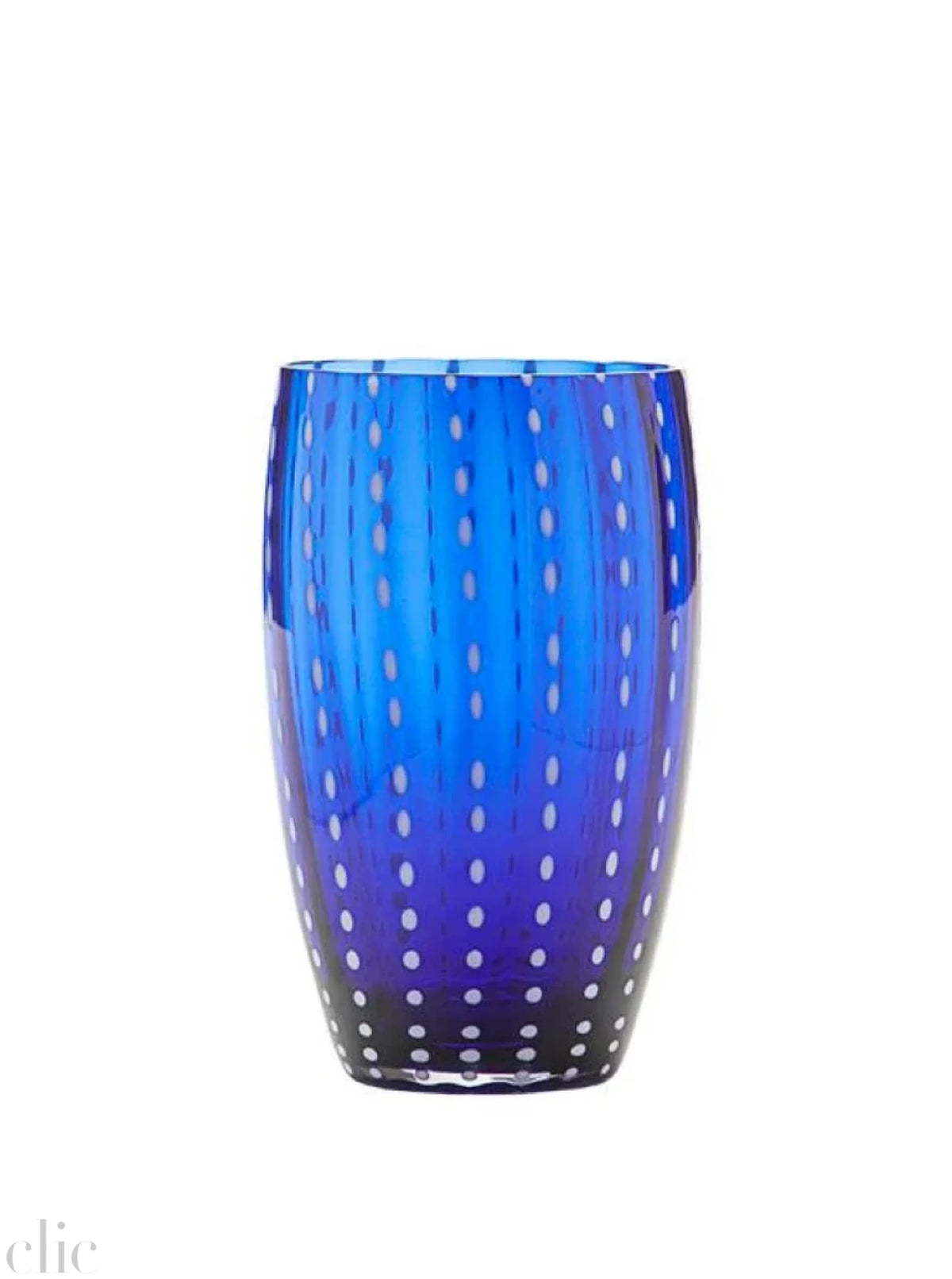Perle Beverage in Cobalt Blue, from Zafferano