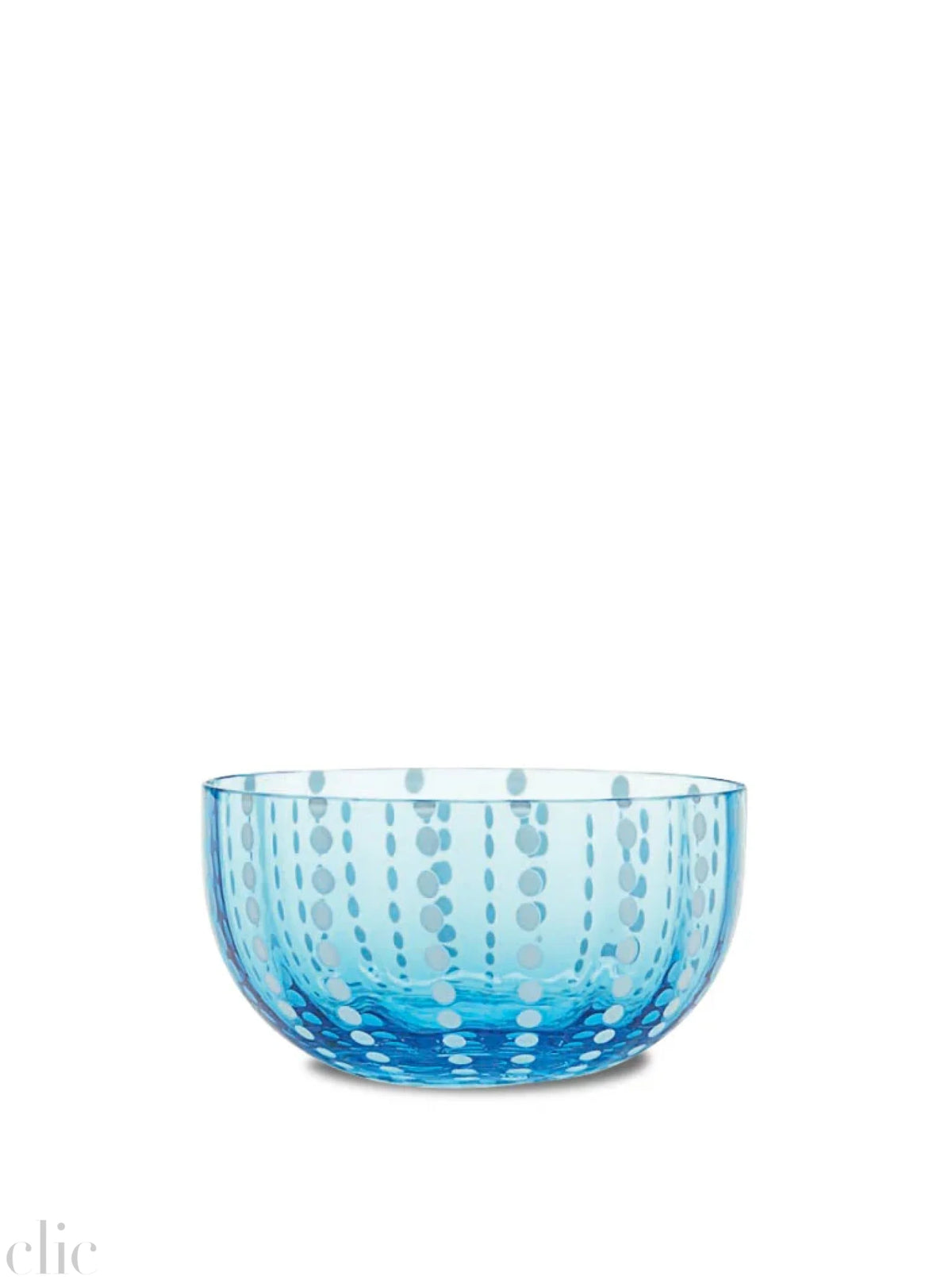 Perle Bowl in Aquamarine, from Zafferano