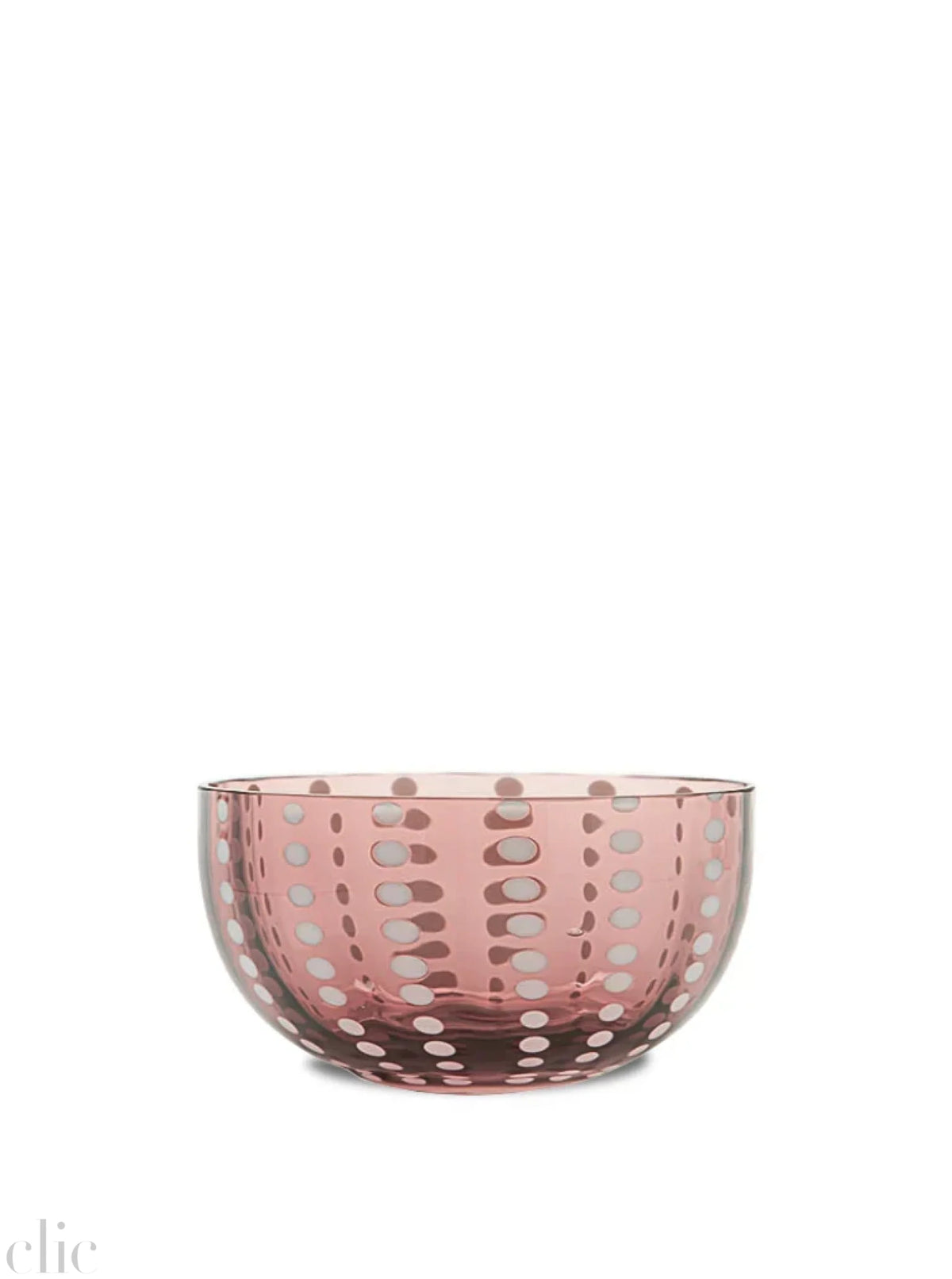 Perle Bowl in Amethyst, from Zafferano