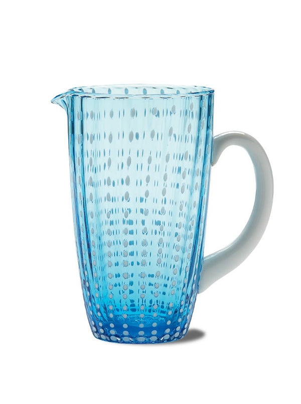 Perle Carafe in Aquamarine, from Zafferano