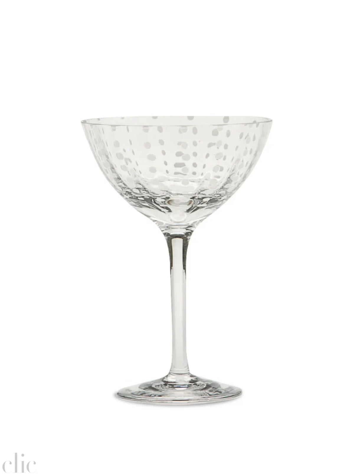 Perle Cocktail Goblet in Transparent, from Zafferano