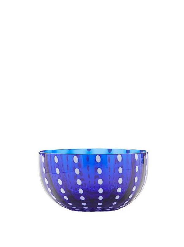 Perle Bowl in Cobalt Blue, from Zafferano