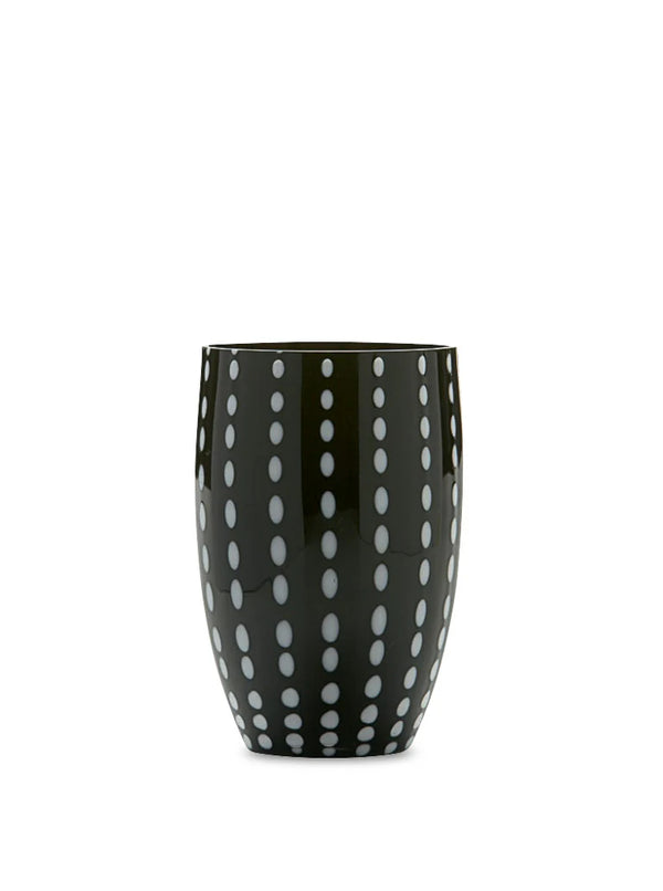 Perle Tumbler in Black, from Zafferano