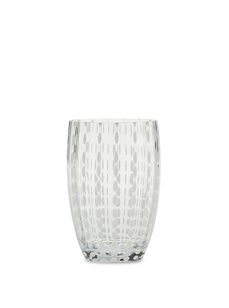 Perle Tumbler in Transparent, from Zafferano