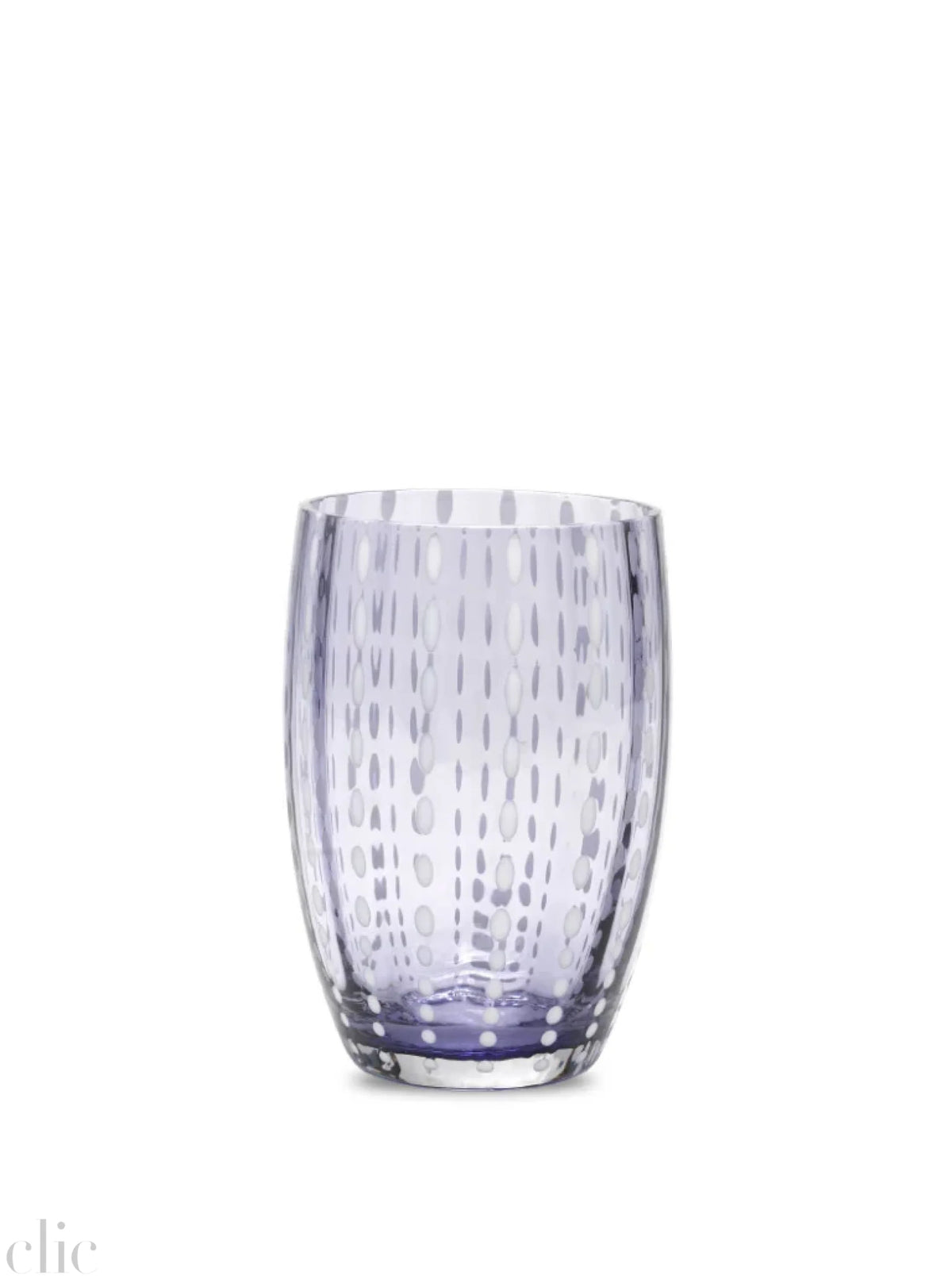 Perle Tumbler in Lavender, from Zafferano