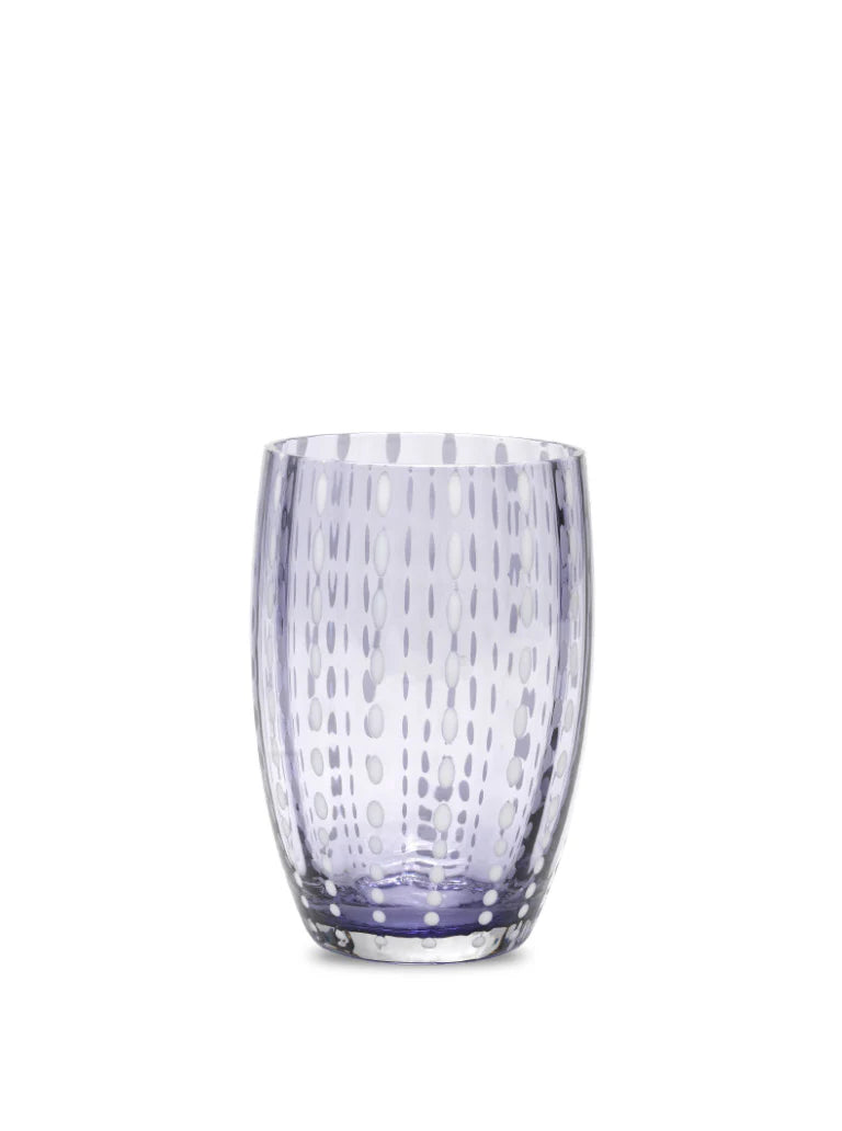 Perle Tumbler in Lavender, from Zafferano