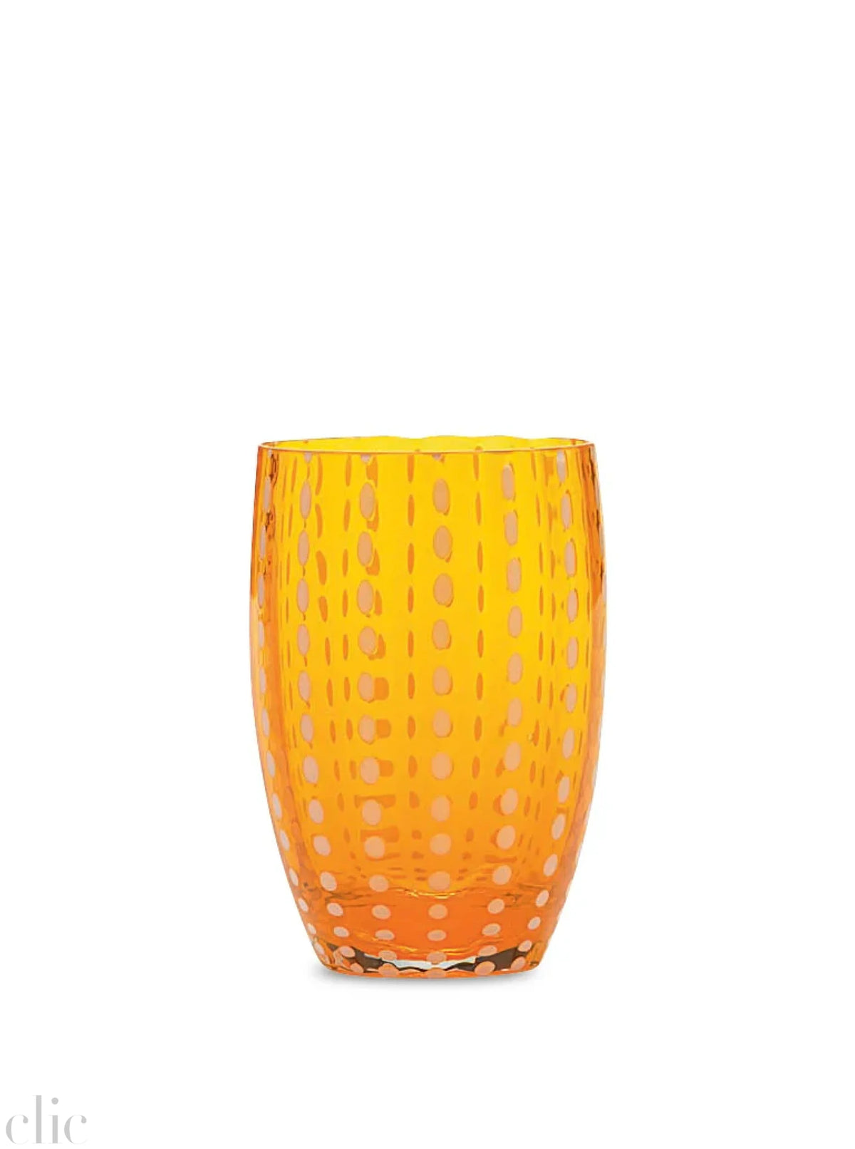 Perle Tumbler in Orange, from Zafferano