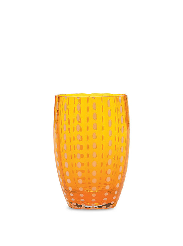Perle Tumbler in Orange, from Zafferano