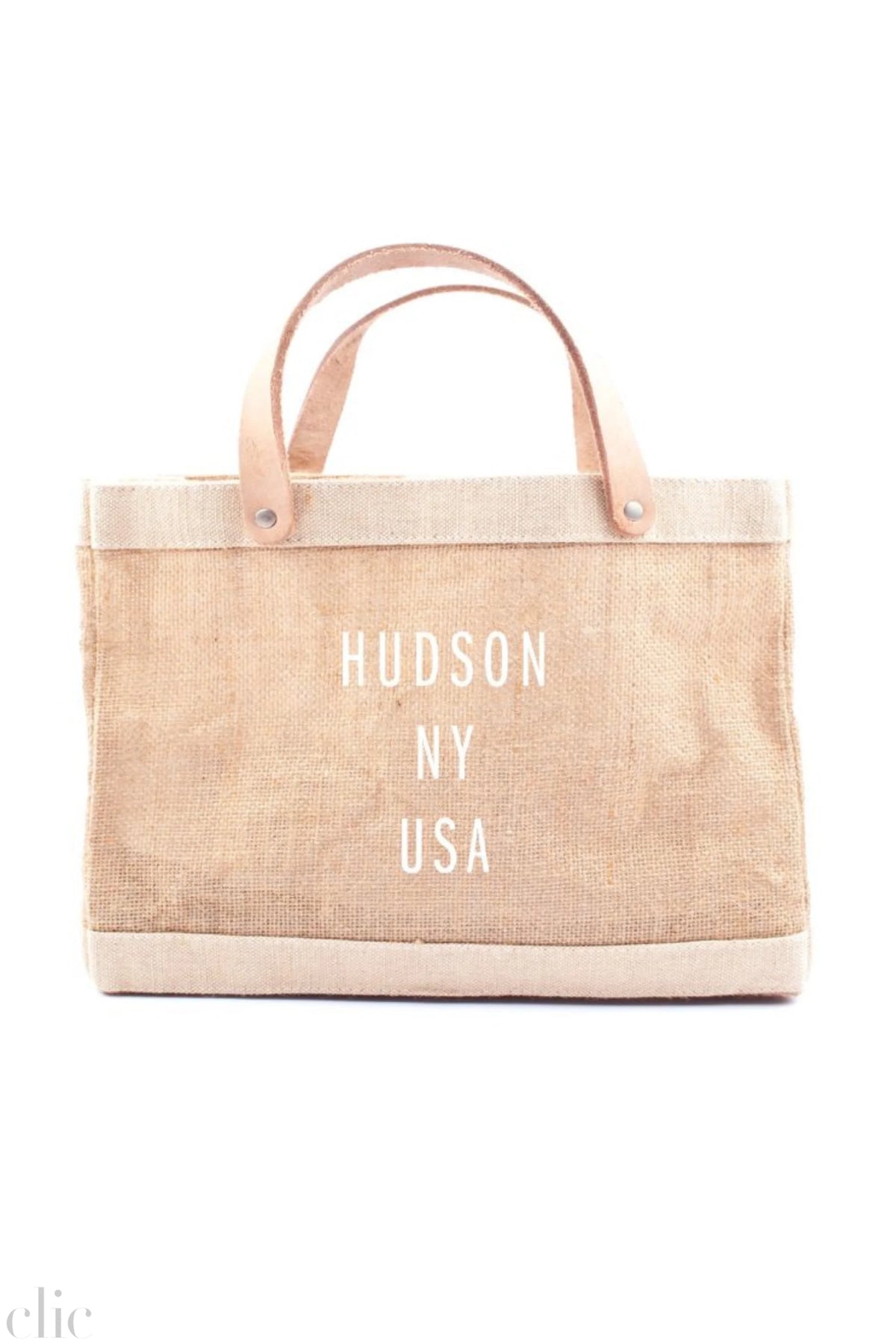 Hudson Petite Market Bag in Natural, from Apolis