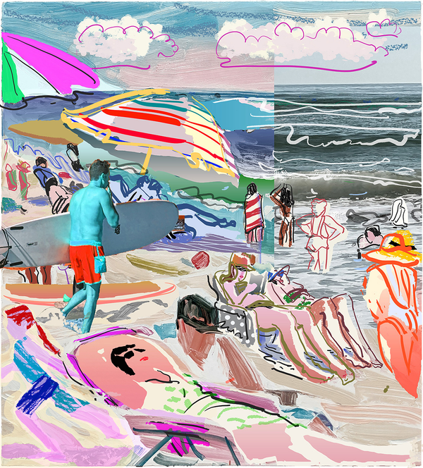 Rogers Beach by Margery Gosnell-Qua