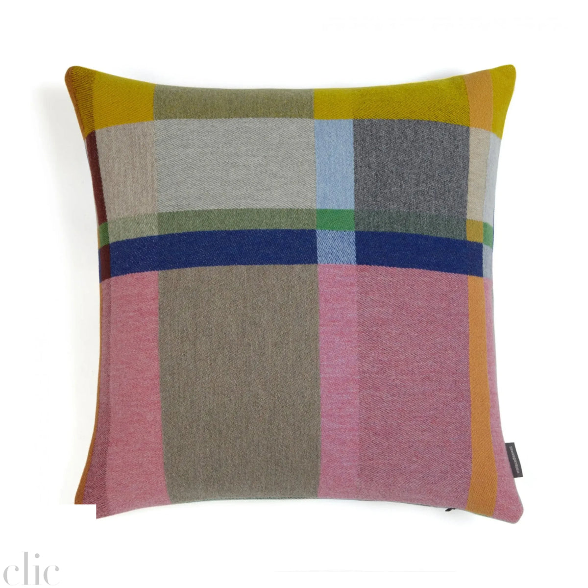 Lloyd Block Pillow, from Wallace Sewell
