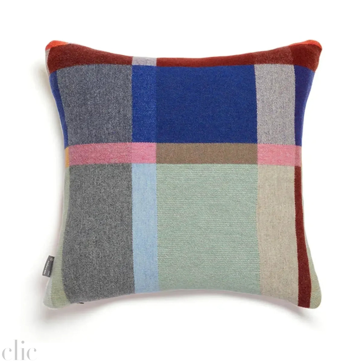 Lloyd Block Pillow, from Wallace Sewell