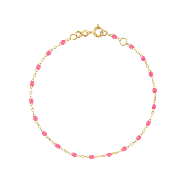 Classic Gigi Pink Bracelet, in Yellow Gold from Gigi Clozeau