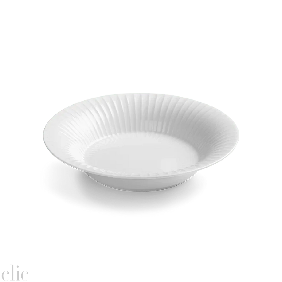 Kahler Hammershoi Soup Plate in White