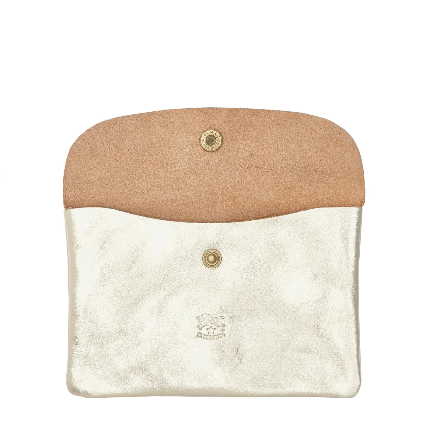 Envelope Case in Platinum, from IL Bisonte