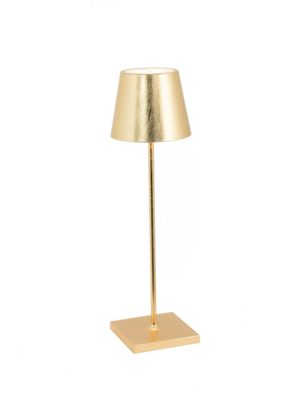 Poldina Pro Lamp in Gold Leaf, from Zafferano