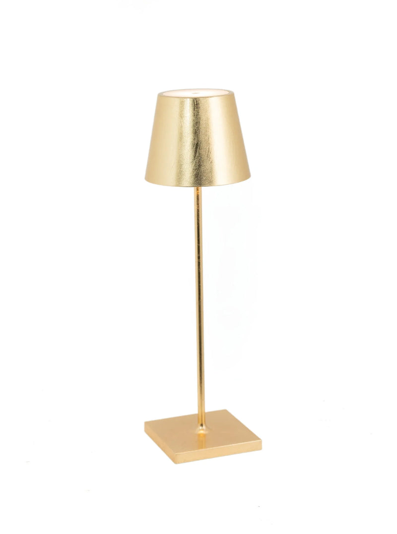 Poldina Pro Lamp in Gold Leaf, from Zafferano