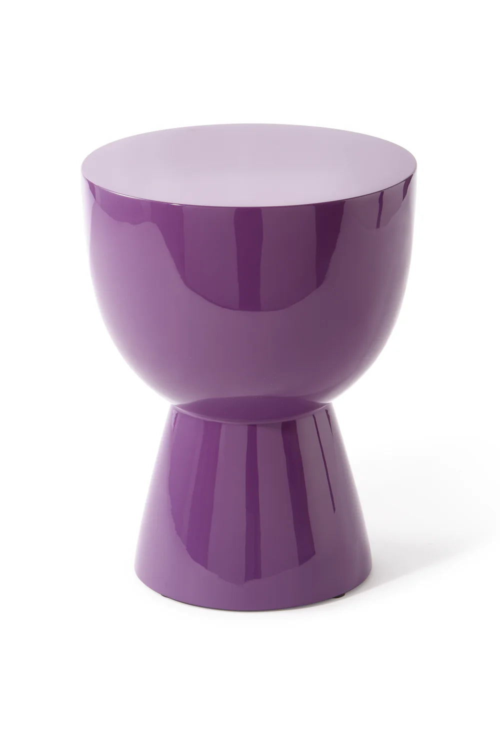 Tip Tap Stool in Dark Purple