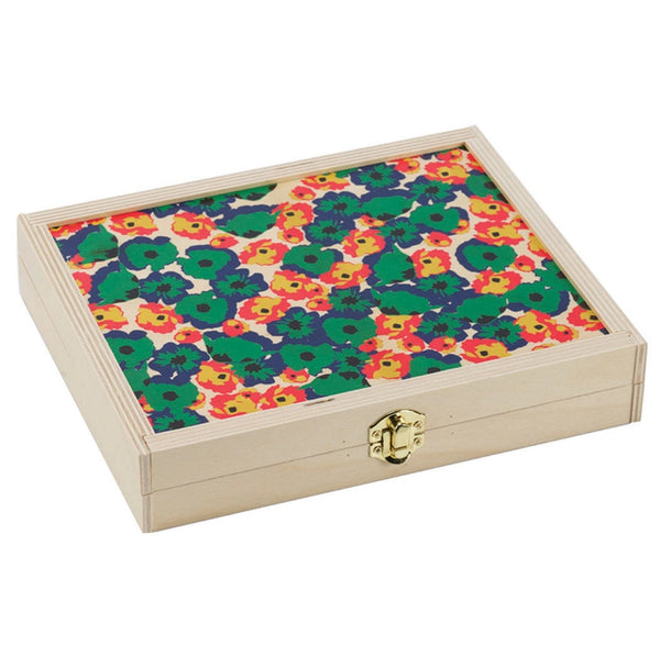 Poppy Green Travel Backgammon Set, from Wolfum Studio