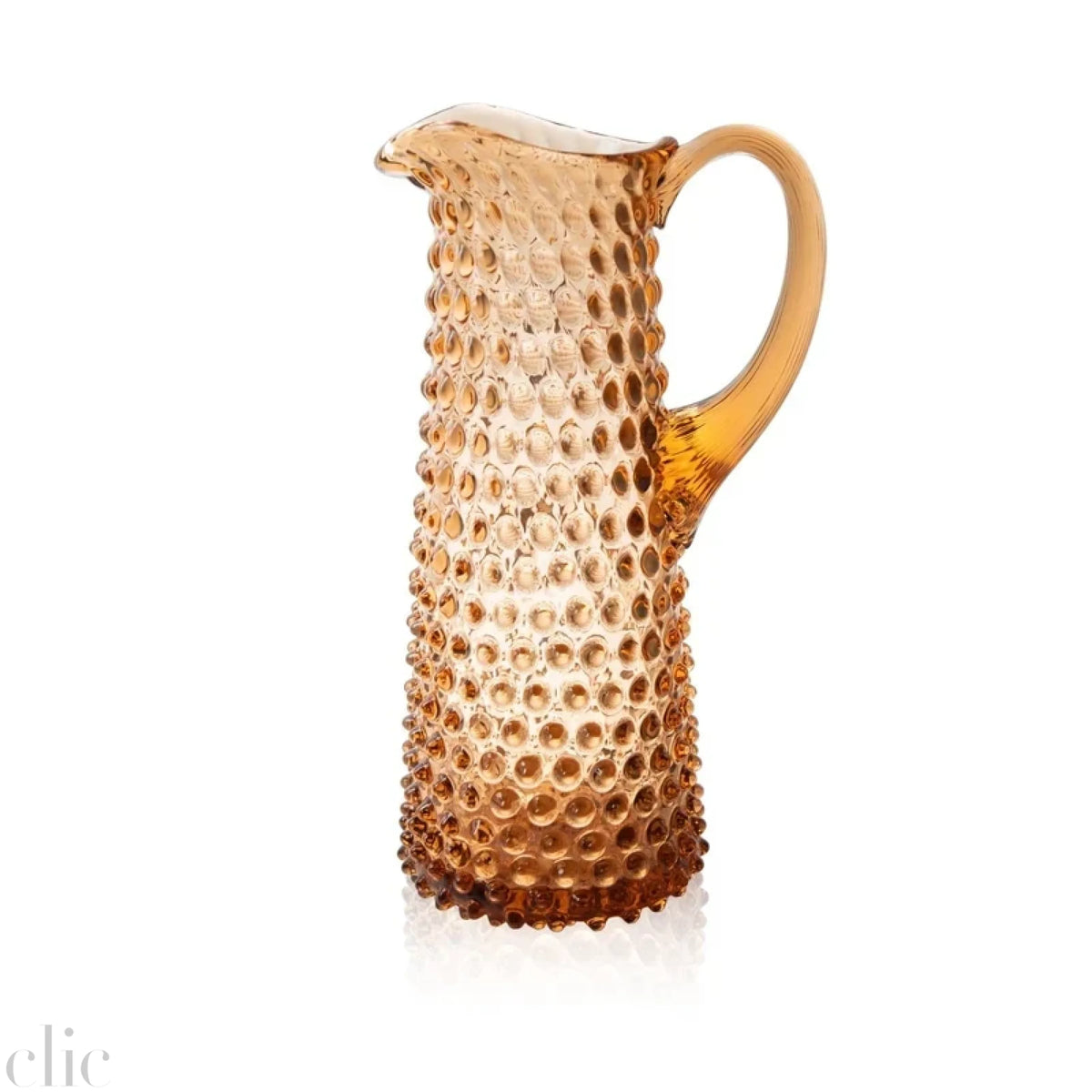 Tall Hobnail Jug in Bronze