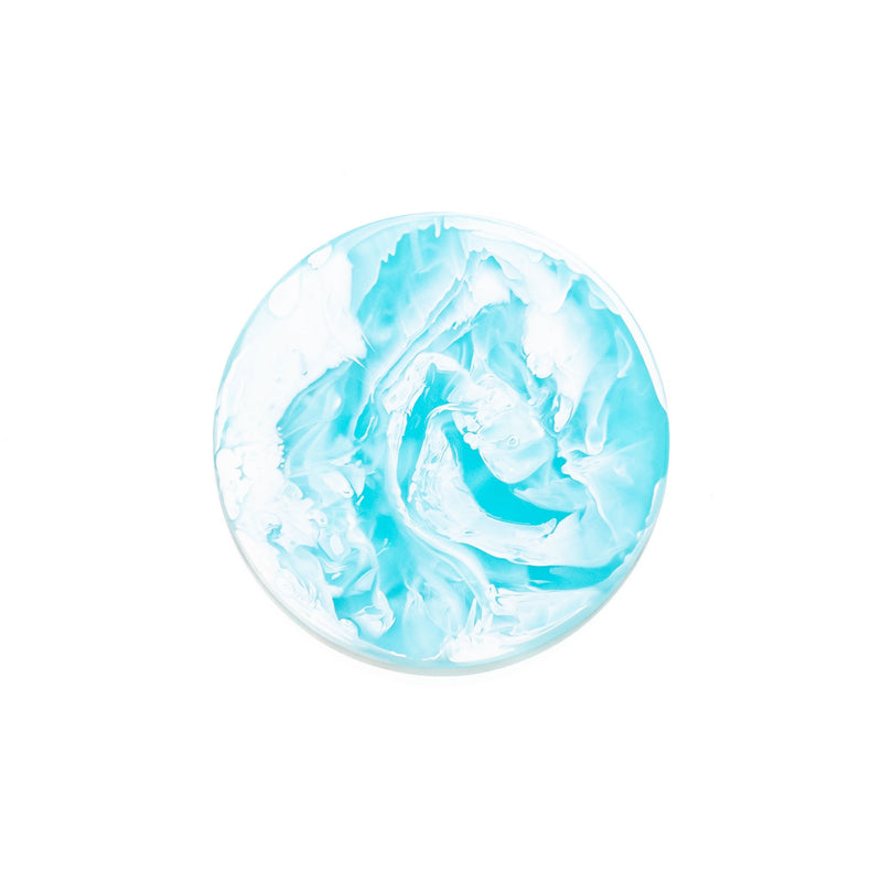 Set of 4 Coasters in Aqua, from Nashi Home