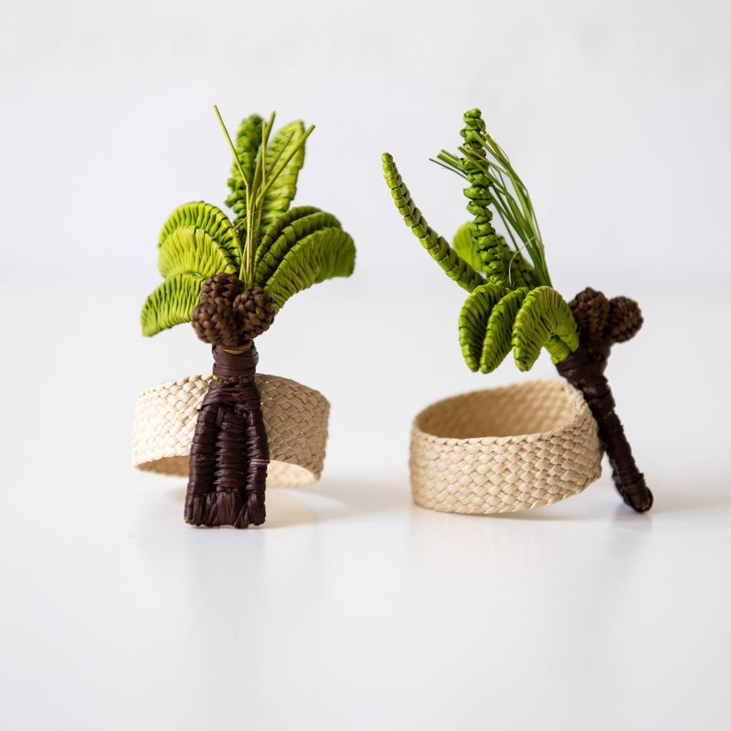 Coconut Tree Napkin Ring, from Coro Cora