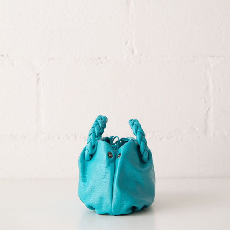 Bombon Supple Shiny Bag in Turquois, from Hereu