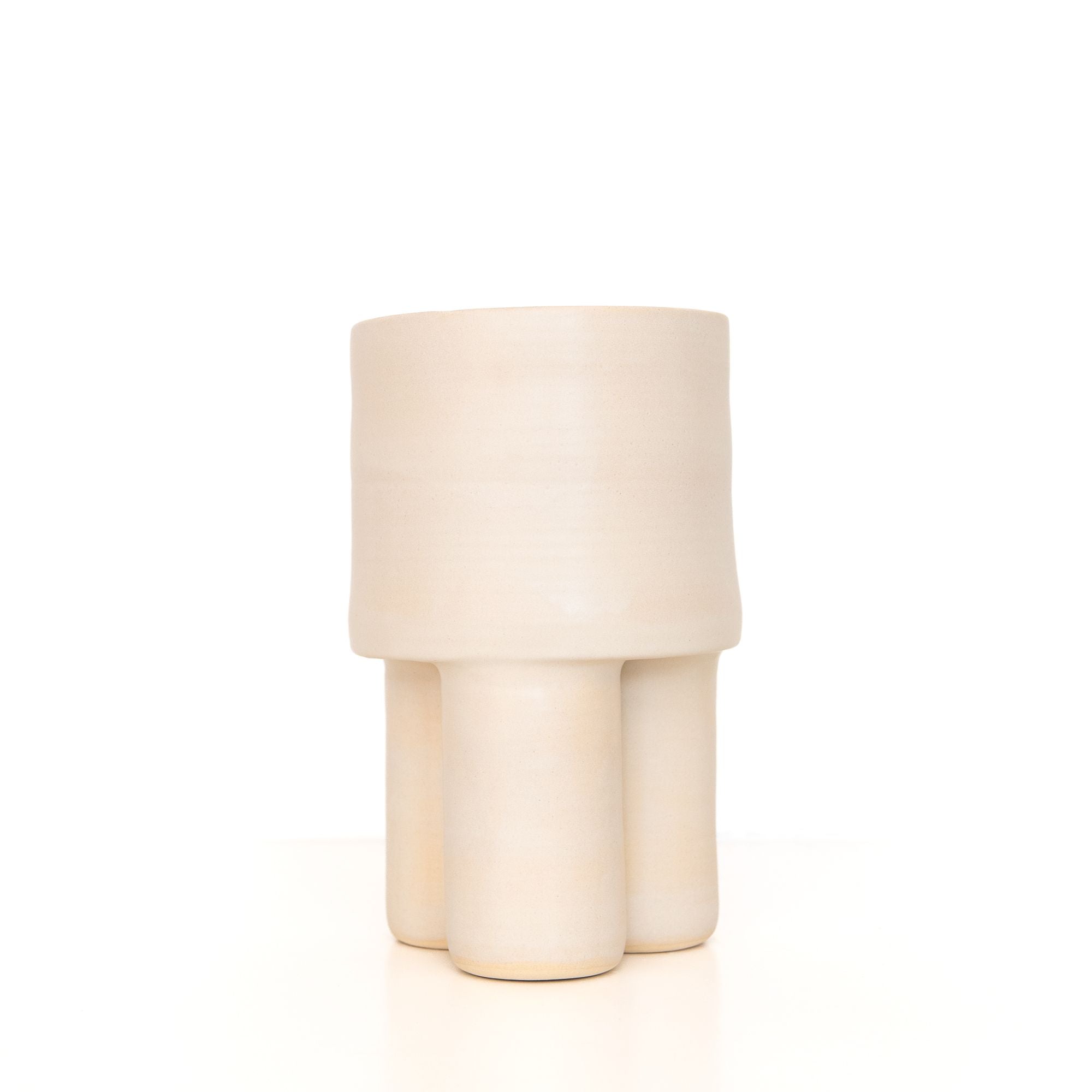 Small Milking Planter in White, from Workaday Handmade