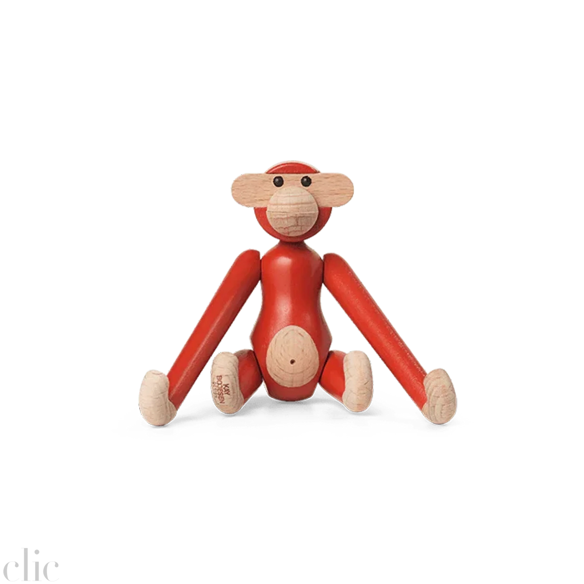 Mini Monkey in Vintage Red