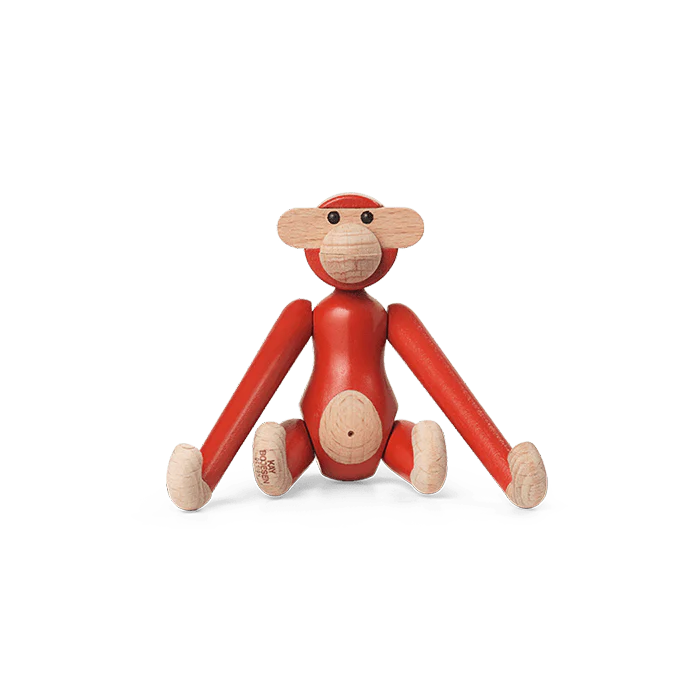 Mini Monkey in Vintage Red, from