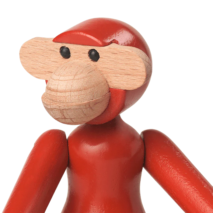 Mini Monkey in Vintage Red, from