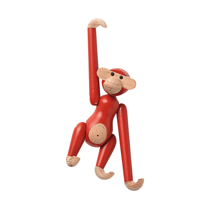 Mini Monkey in Vintage Red, from
