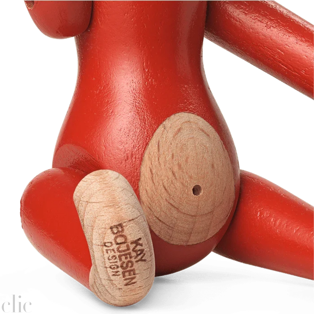Mini Monkey in Vintage Red