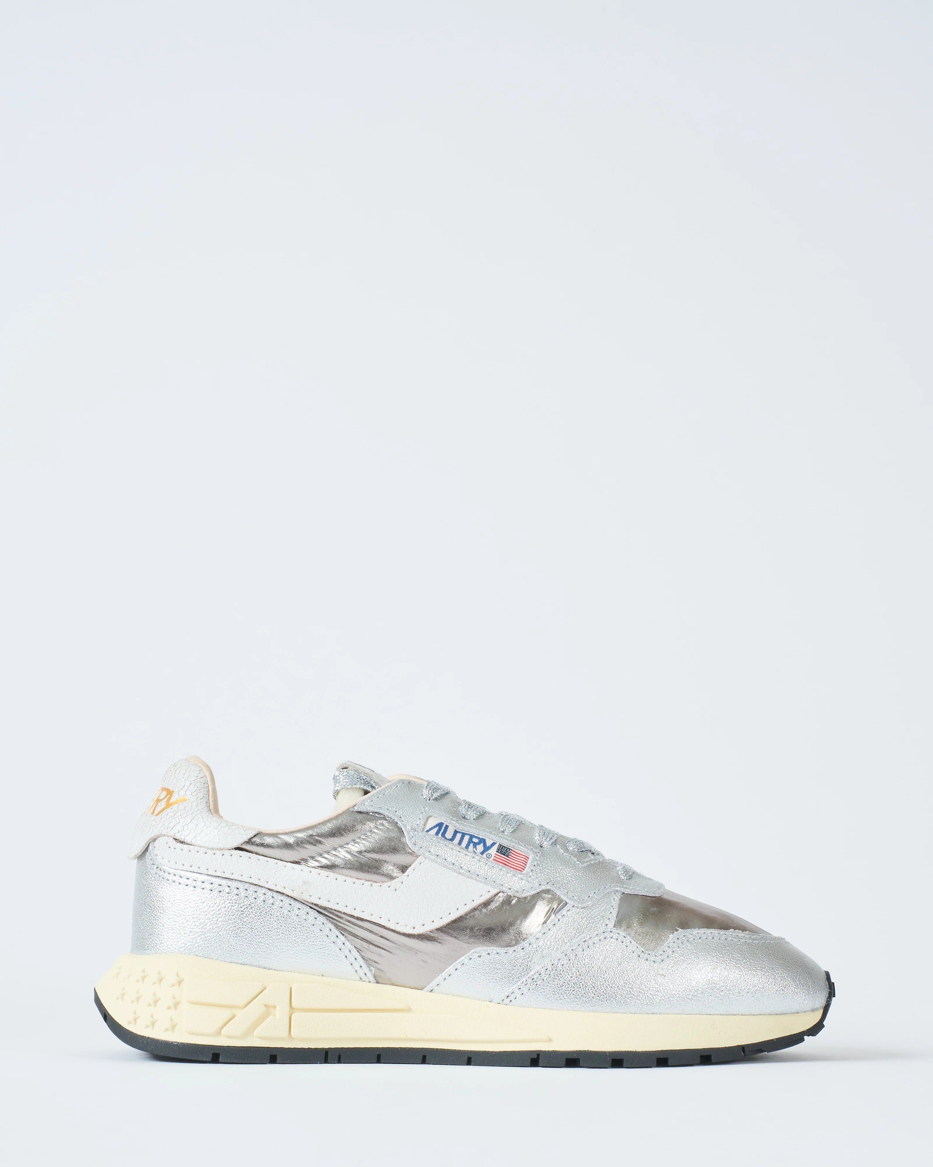 Reelwind Low Sneaker in Silver, from Autry