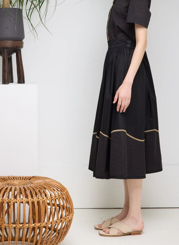 The Noemi Skirt in Black, from Love Binetti