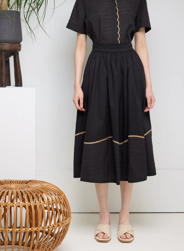 The Noemi Skirt in Black, from Love Binetti