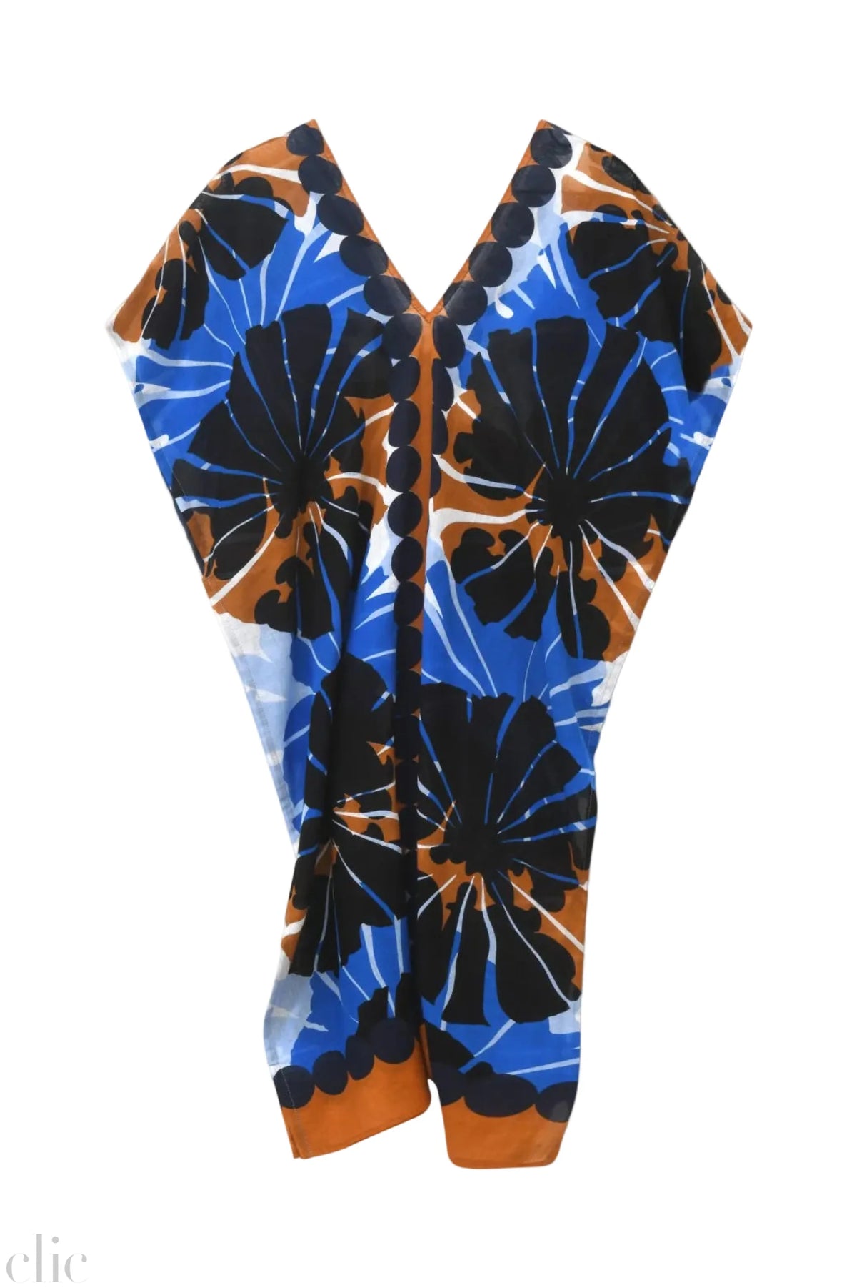 Elia Pavot Dress in Blue, from Mapoesie