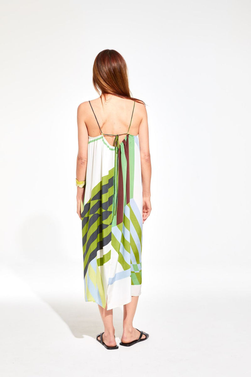 Miami Shibuya Dress in Khaki, from Mapoesie