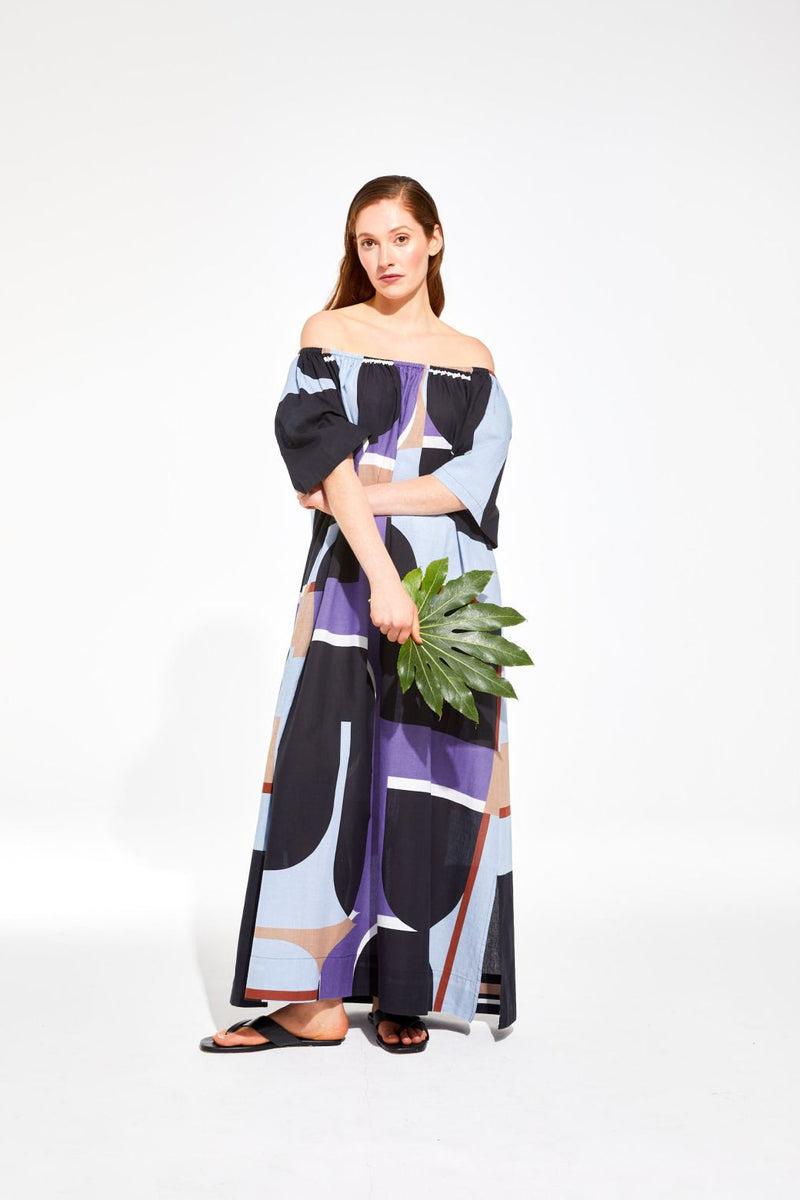 Palao Chance Dress in Black, from Mapoesie