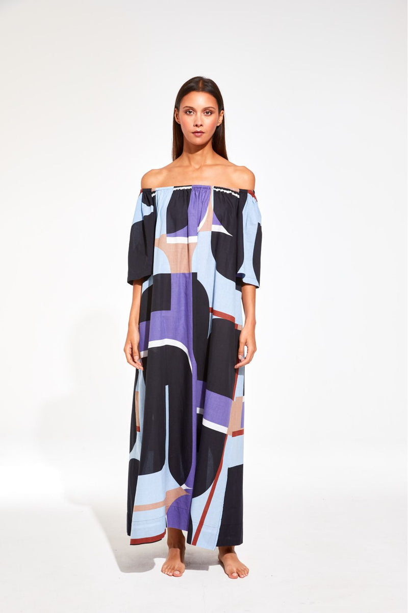Palao Chance Dress in Black, from Mapoesie
