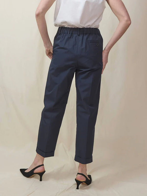 Robin Gaba Pants in Navy, from Nicholson & Nicholson