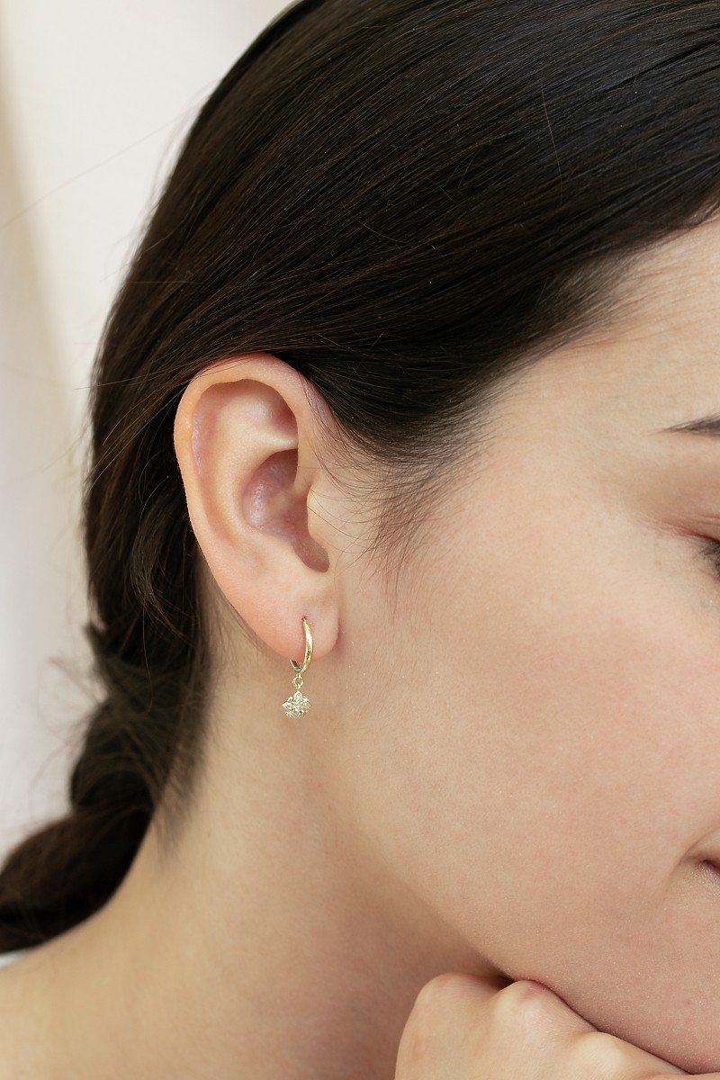 Romy Diamond Earrings, from 5 Octobre
