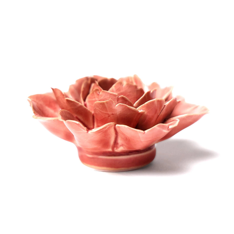 Ceramic Flower Wall Art in Rose Pink 5, from Chive