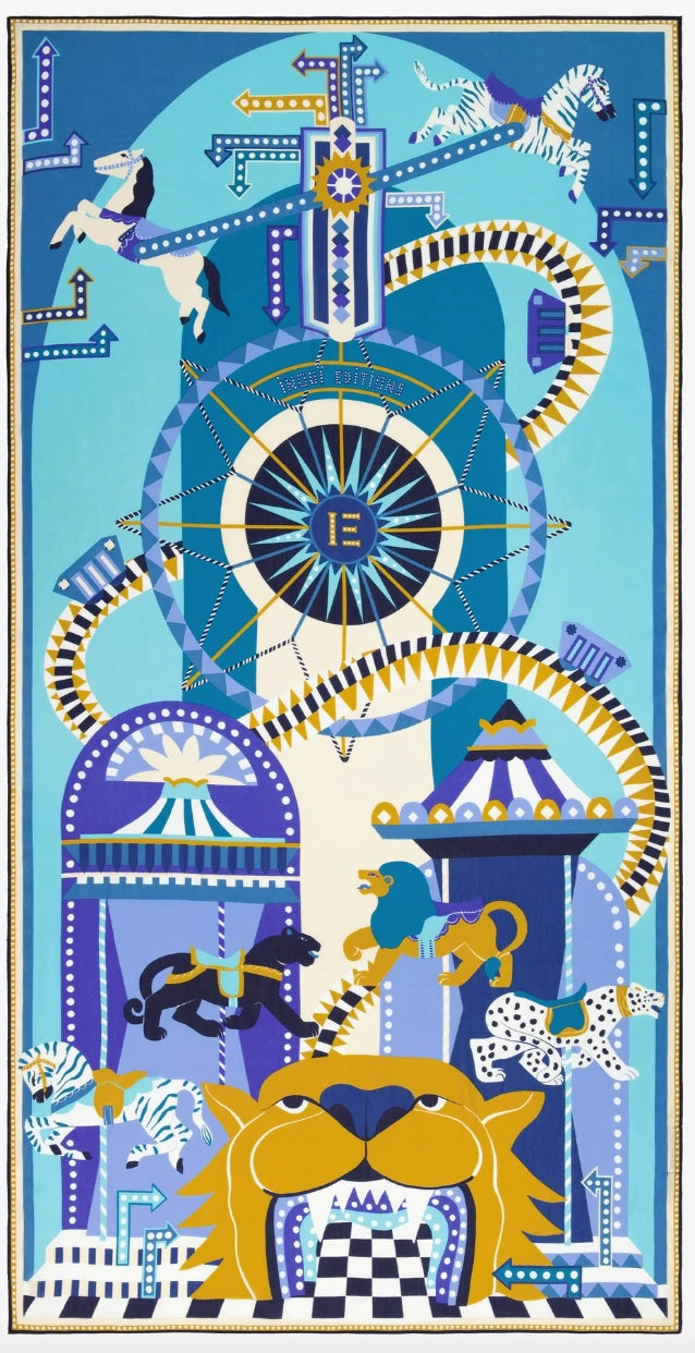 Etole 100 Rollercoaster in Blue, from Inoui Editions