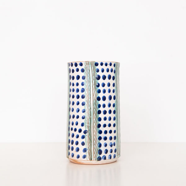 Ceramic Palm Vase, from Kiliim