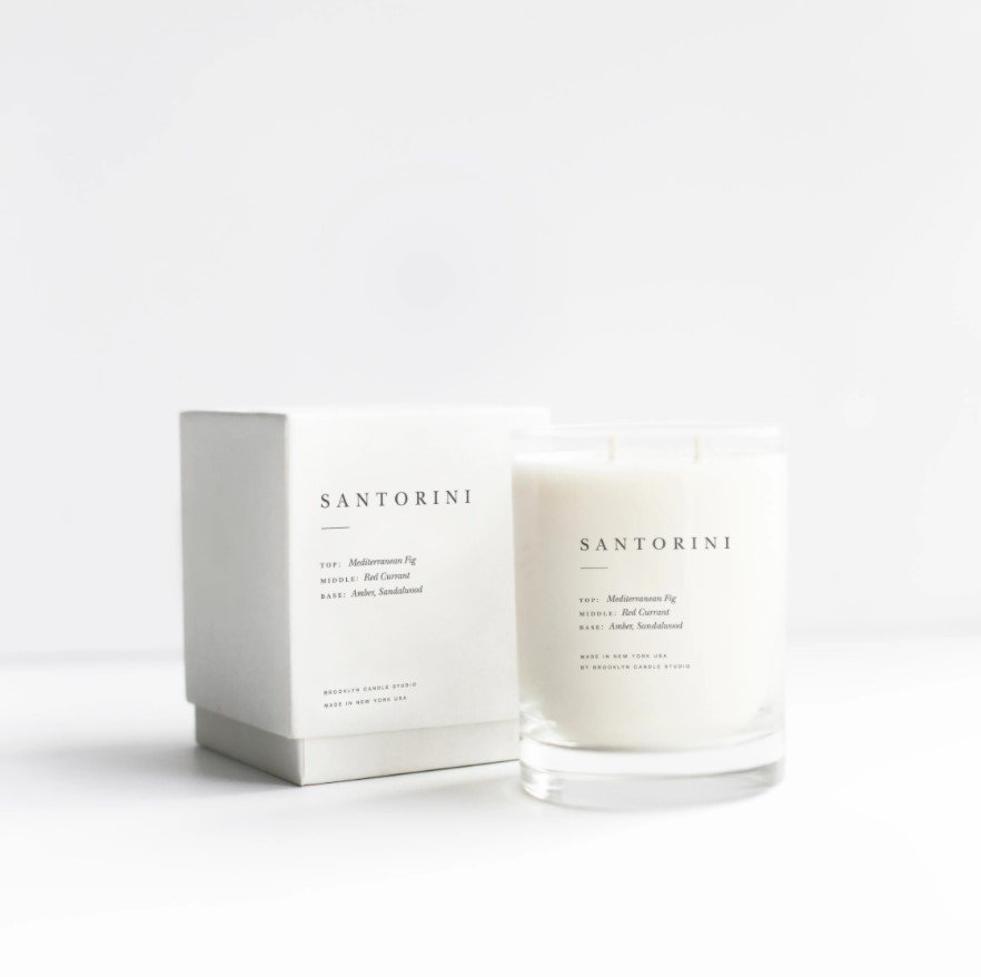 Santorini Escapist 2 Wick Candle, from Brooklyn Candle Studio