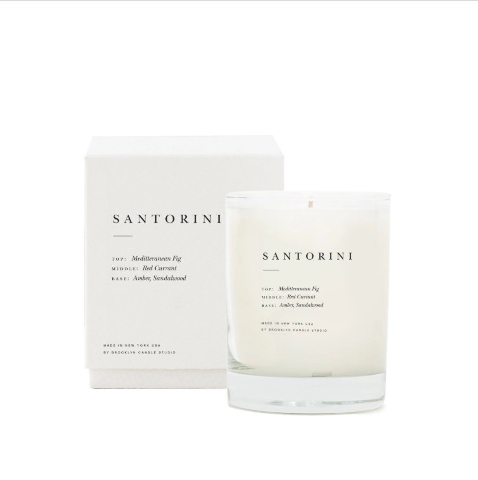 Santorini Escapist 2 Wick Candle, from Brooklyn Candle Studio