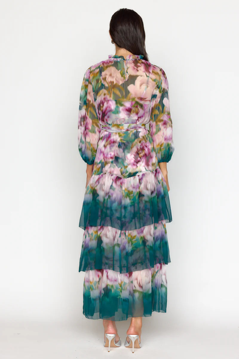 Sara Dress in Blossom Ombre, from Christy Lynn