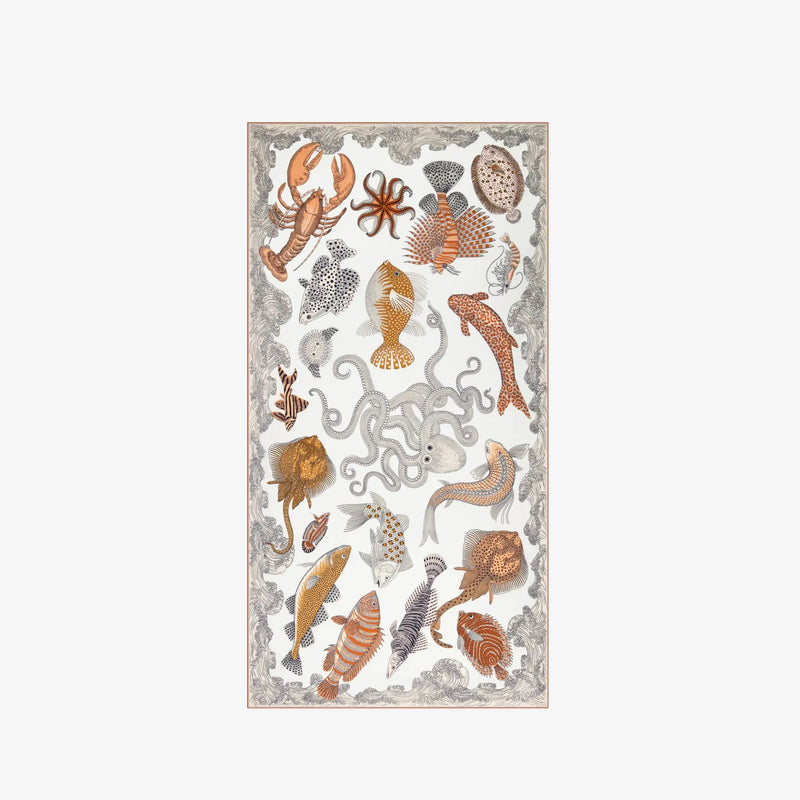 Scarf 100 Poseidon in Natural, from Inoui Editions