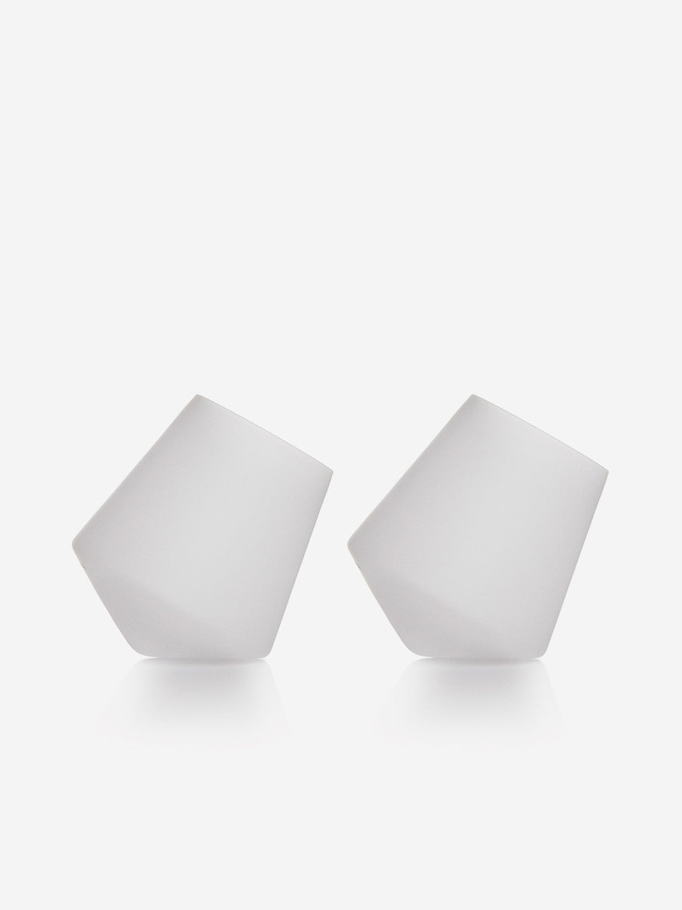 Set of 2 Cupa Vino Frosted Wine Glass, from Sempli